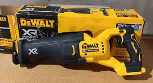 lot 116 image: DEWALT VARIABLE SPEED RECIPROCATING SAW DCS368 (TOOL ONLY) IN BOX AS SHOWN.