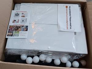 lot 144 image: IMPRSV PARTY LETTERSNUMBERS WITH LIGHTS IN BOX AS SHOWN.