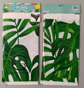 lot 186 image: YOUR BID X 20 NEW, UNOPENED LETS PARTY PLANT TABLECOVERS IN PACKAGE AS SHOWN.