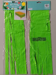 lot 190 image: YOUR BID X 19 NEW, UNOPENED TABLE SKIRT (GREEN) IN PACKAGE AS SHOWN.