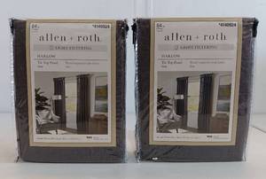 lot 194 image: YOUR BID X 2 NEW, ALLENROTH GRAY TIE TOP PANEL MO# 34140924 IN PACKAGE AS SHOWN