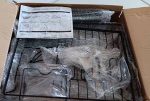lot 196 image: SINK DISH RACK IN BOX AS SHOWN