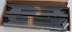 lot 210 image: WASHERDRYER STACKING KIT MO# X002FV8DED IN BOX AS SHOWN