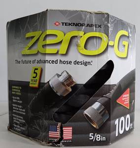 lot 224 image: ZERO-G 100 FT WATER HOSE IN BOX AS SHOWN