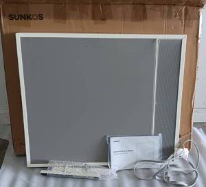 lot 294 image: SUNKOS SUNSHINE ELECTRIC HEATER MO# SK-E1 IN BOX AS SHOWN. LOOK IT UP