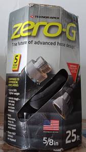 lot 319 image: TEKNOR APEX 25 FT ZERO-G WATER HOSE IN PACKAGE AS SHOWN.