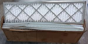 lot 349 image: BOX OF AC FILTERS AS SHOWN.