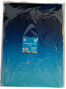 lot 239 image: YOUR BID X 20 NEW, UNOPENED BLUE BUBBLE MAILER, 9 X 12IN, AS SHOWN.