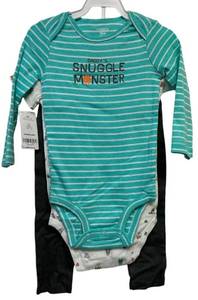 lot 358 image: YOUR BID X 3 NEW, CARTERS 18M 3-PIECE SET AS SHOWN. RETAILS FOR $24