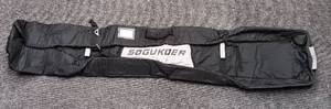 lot 297 image: SOGUKOER SKISNOWBOARD PADDED TRAVEL BAG WITH WHEELS AS SHOWN.