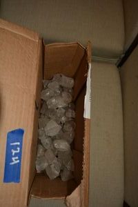 lot 124 image: Generous amount of Clear crystal quartz rocks
