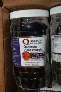 lot 147 image: (2) boxes of Quantum Plant Protein bottles - Gluten Free, Dairy-Free, Non GMO