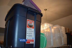 lot 241 image: LocknLock containers and tote