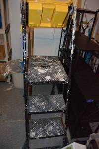 lot 168 image: Folding Painters Ladder