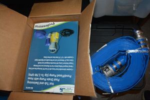 lot 173 image: Professional Pool Pump and Pool Hose unopened and unused