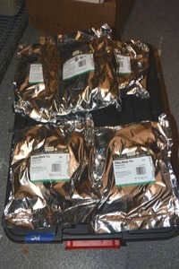 lot 201 image: Prep Food lot (Black Tote included)- All Food is Organic, natural and Sulfur Free China Black Tea, Assam Black Tea, Ceylon Black Tea, Irish Breakfast Black Tea, Lemon Ginger Herbal Tea,