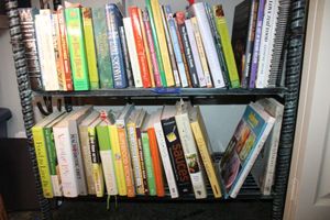 lot 300 image: Cooking and Diet books mostly
