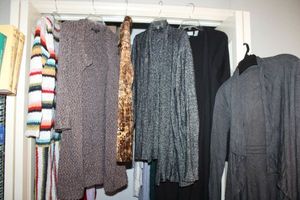 lot 291 image: Womens clothes several long sweaters