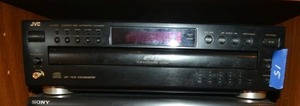 lot 15 image: JVC 5-Disc Player