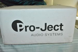 lot 31 image: Pro-Ject T1 Phono SB Turntable White Unopened in box. Click on lot to see link to Sonos for more information.