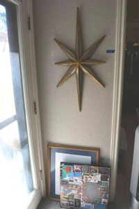 lot 34 image: Star Wall Art, Canvas art, and Frame