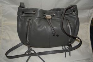 lot 53 image: Aimee Kestenberg grey leather Purse