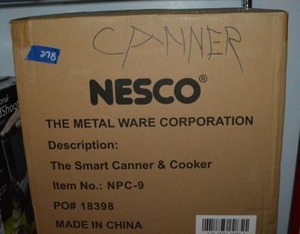 lot 278 image: Nesco 5 Qt. Smart Canner & Cooker
