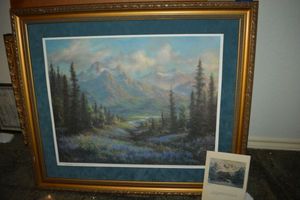lot 343 image: Artwork by Norman Lowell - photo lithograph 19x24 unframed. Comes with Certificate of Authenticity. Click on lot and theres a link to the art gallery.