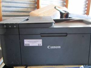 lot 61 image: Canon printer with plug