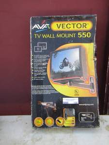 lot 108 image: AVF vector TV wall mount  in box