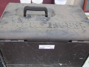 lot 122 image: Craftsman chain saw CASE ONLY