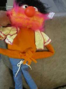 lot 235 image: VINTAGE MUPPET Character ANIMAL   APPROX  22