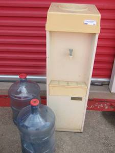 lot 14 image: Cordley Temperite  Water dispenser with 2 empty water jugs