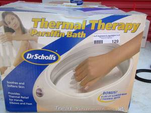 lot 129 image: thermal therapy paraffin bath box opened but never used