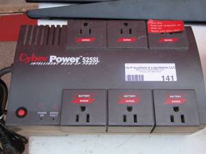 lot 141 image: cyber power 525psi intelligent back up power