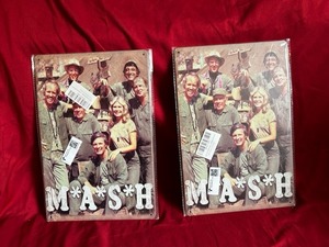 lot 14 image: Metal Signs 2 pieces