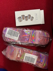 lot 132 image: Miscellaneous nail art supplies