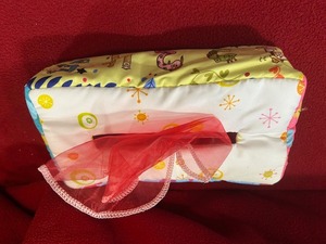 lot 135 image: Babys first tissue box