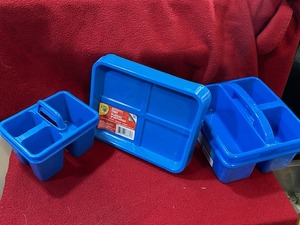 lot 156 image: Blue storage containers