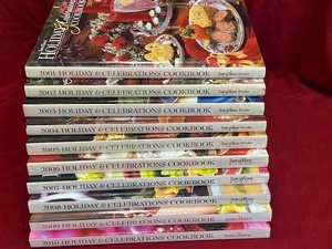 lot 194 image: Taste of homes, holiday and celebration cookbooks 2011 through 2010