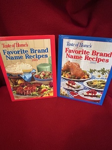 lot 203 image: Taste of homes, favorite brand recipe books 2002 2003