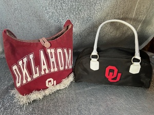 lot 215 image: OU Oklahoma bags