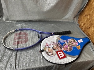 lot 246 image: Wilson tennis racket with cover