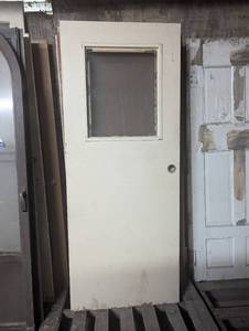 lot 182 image: Mixed Lot of 5 Wooden Framed Doors