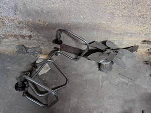 lot 315 image: Mixed Lot of Commercial Fan and Mobile Service Area Bar Racks