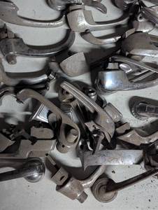lot 349 image: Mixed Lot of Vintage Door Handles