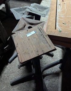 lot 217 image: 4 PC Mixed Table Stands