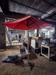 lot 255 image: Red Commercial Restaurant Umbrella