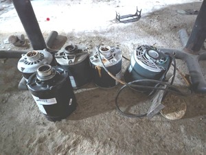 lot 280 image: Set of 5 Evaporative Swamp Cooler Motors