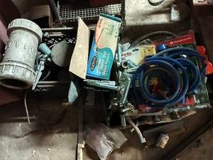 lot 287 image: Plumbing Equipment Including Hoses, Pipes, Faucets, and MORE...